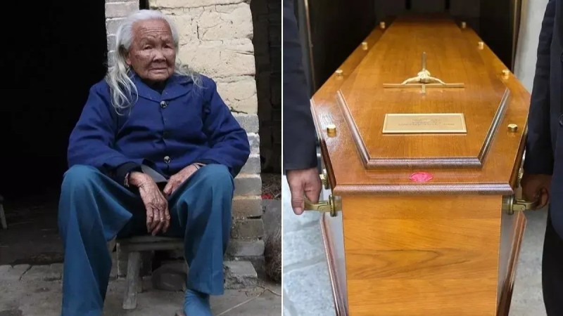 "Қайтыс болды" делінген 95 жастағы әже 6 күннен кейін табыттан шығып, асүйде тамақ әзірлеп кеткен