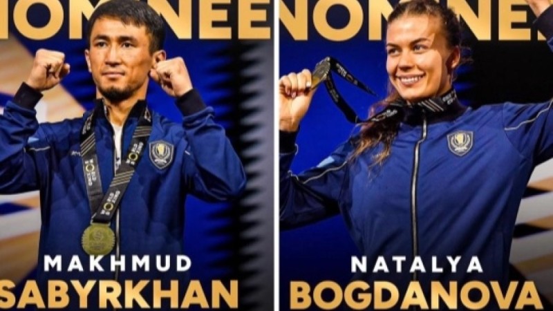 Махмұд Сабырхан мен Наталья Богданова “Жылдың үздік боксшысы” атағына үміткер атанды