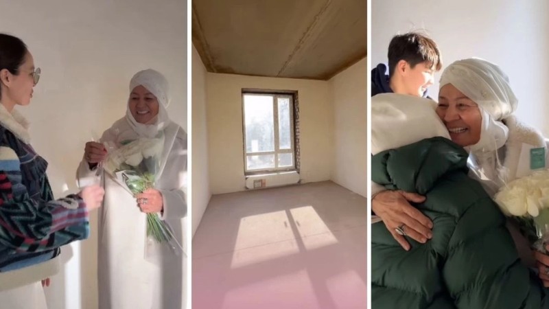 Жұлдыз Әбдукәрімова анасына пәтер сыйлады