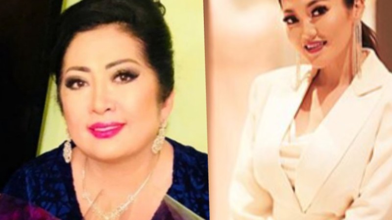 Ерке Есмахан Мақпал Жүнісованы Жаңа жылмен құттықтап, сый-сияпат жасады (ВИДЕО)