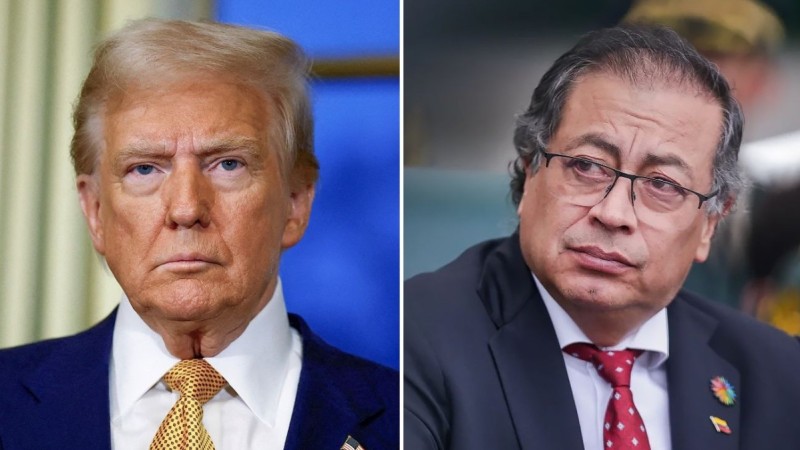 "Отан үшін қолыма қару аламын": Колумбия президенті өзіне сес көрсеткен Трампқа шүйлікті