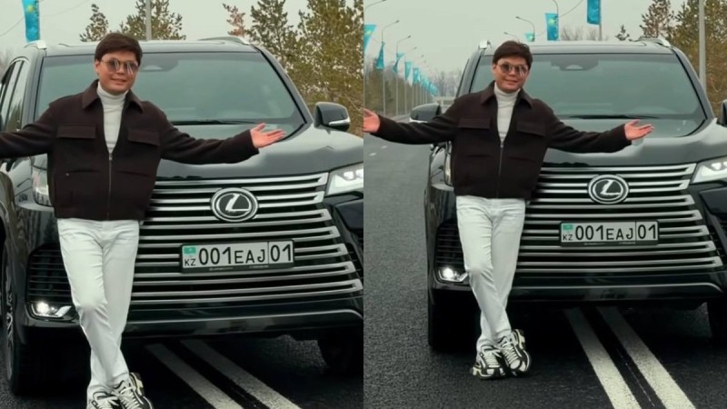 “Көрімдік емес, айыппұл салады-ау”: Жаңа көлігімен мақтанған Ернар Айдар заң бұзды ма?