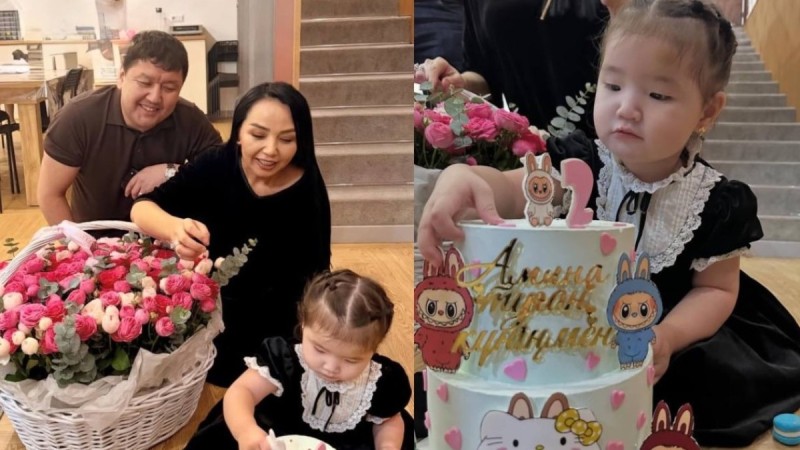 “Әкесінен аумайды”: Алтынай Жорабаева екінші жолдасынан туған қызының суретін жариялады