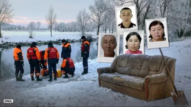 Жангелдинде жоғалған жанұя: Диванның өз орнында тұрмағанын көрші бала байқаған