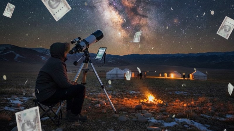 Қазақстанда жұлдыздарға қарап ақша табуға болады: бұл романтика ма, әлде экономика ма?