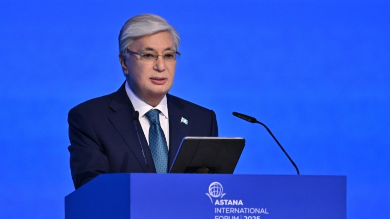 Президент Қасым-Жомарт Тоқаев Астана халықаралық форумының Пленарлық сессиясында сөз сөйледі