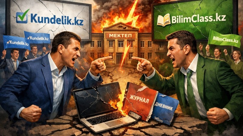 Kundelik.kz VS bilimclass.kz: мектептер мүдделер қақтығысына айналды ма?