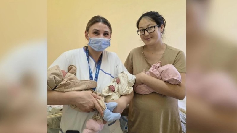 Қостанайлық үш ұлдың анасы үшем қыз босанып, алты баланың анасы атанды