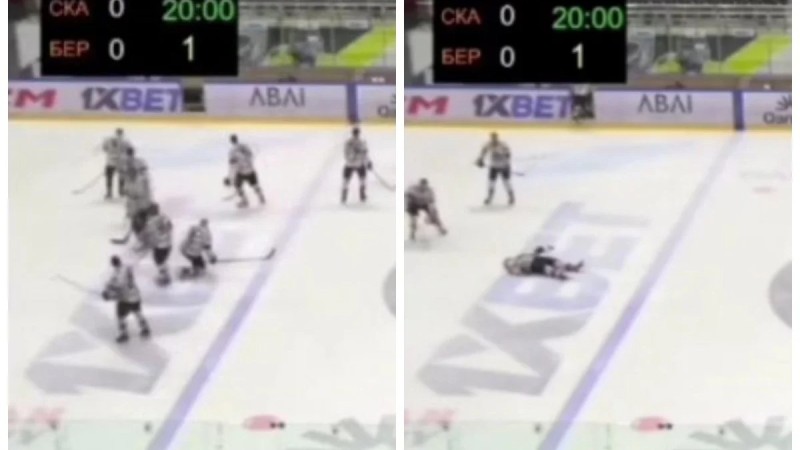 Қазақстандық хоккейші матч кезінде мұз үстінде қайтыс болды