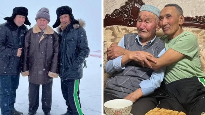 Қазақ қариясы туған ағасын 67 жылдан кейін TikTok арқылы тауып алып, жылап қауышты
