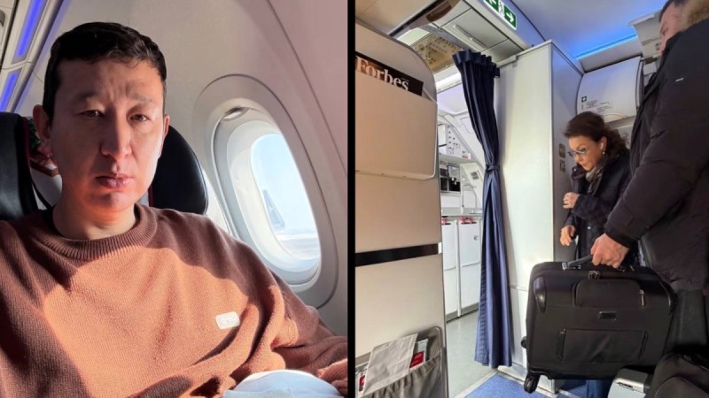 “Кезекті қойылым” - танымал блогер Дариға Назарбаеваны «Астана - Алматы» рейсінен көргенін жазды