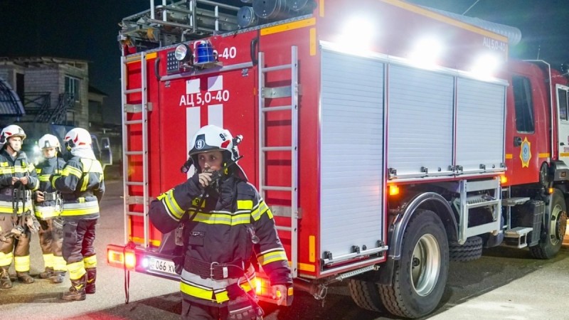 Астанада дәмхана өртенді