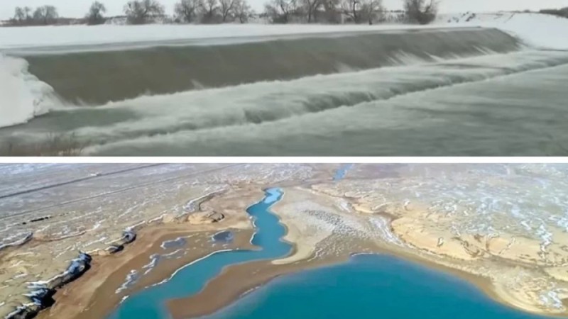 Аралға қайта жан бітті: Теңізге секундына 50 текше метр су келіп жатыр