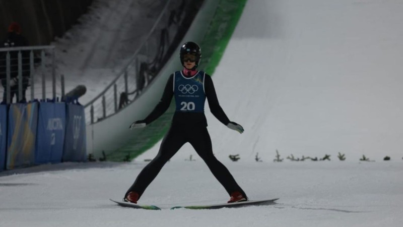Қазақстандық шаңғымен тұғырдан секіруден үздік нәтиже тіркеді