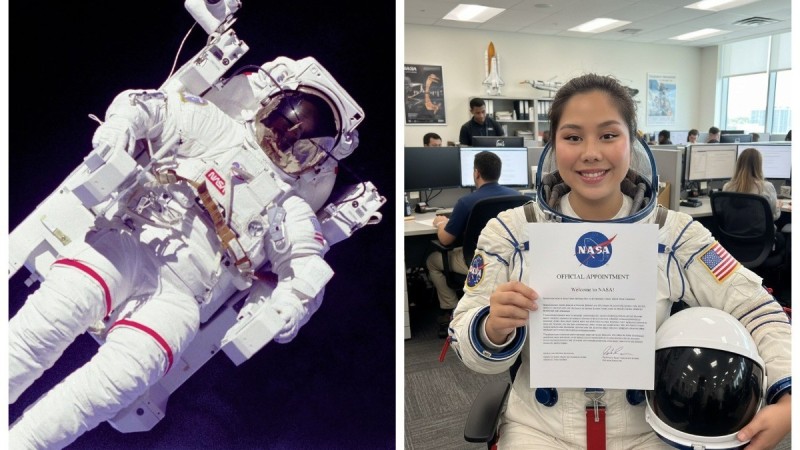 "Арманым орындалды": Қазақстандық қыз "NASA-да астронавт болатынын" айтты