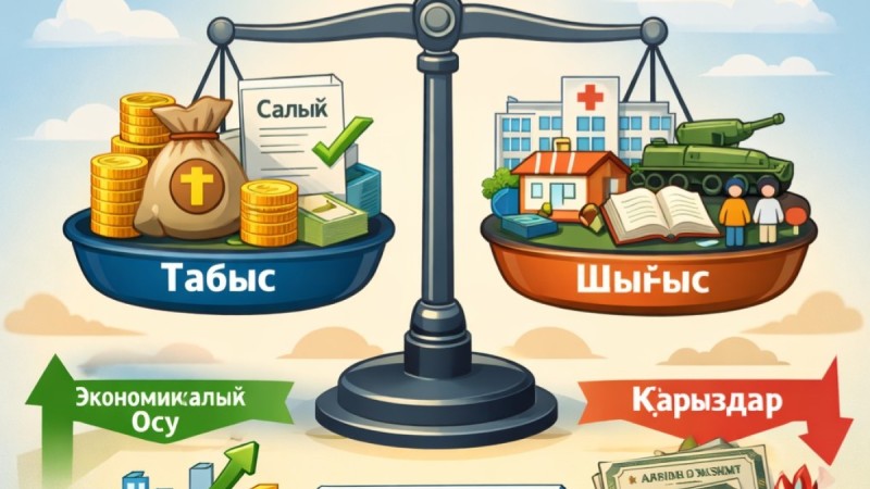 Бүйірі тоқ бюджет: түсім артып, қысым көбейді ме?