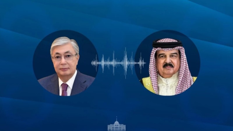 Тоқаев Бахрейн Королімен Таяу Шығыстағы ахуалды талқылады