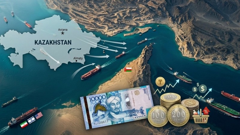 33 шақырымдық геосаяси құрсау: Ормуз бұғазындағы шиеленістің Қазақстанға әсері