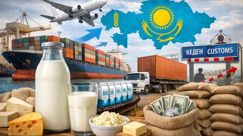 Сүт импорты: отандық нарық неге Ресейдің "сауын сиырына" айналды?