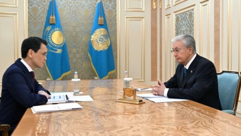 Мемлекет басшысы «Қазақтелеком» АҚ басқарма төрағасы Бағдат Мусинді қабылдады