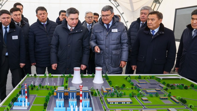 Олжас Бектенов Көкшетауда ЖЭО салу жөніндегі Президент тапсырмаларының орындалу барысын тексерді