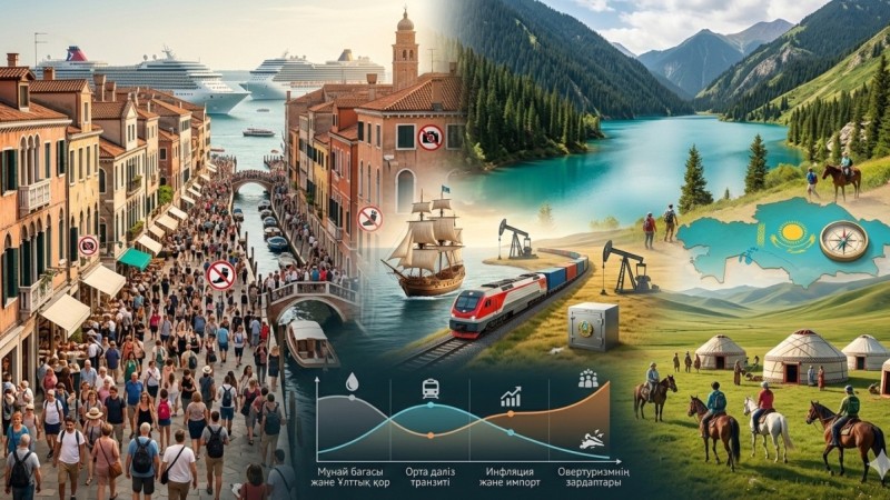 Венецияның кебін кимейміз бе? Овертуризм дерті және Қазақстандағы қымбатшылық