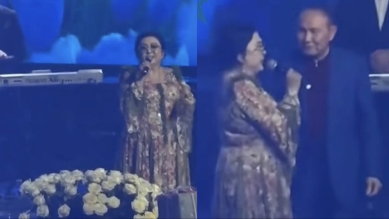 Мақпал Жүнісованың концертінде күтпеген жағдай орын алды