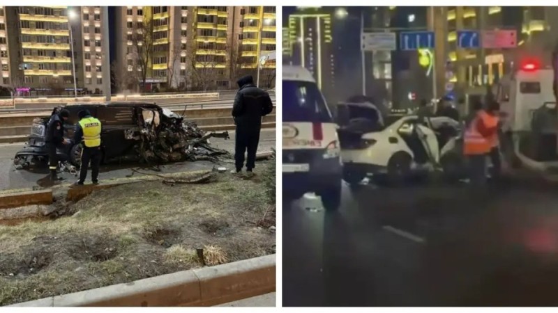 Алматы қаласында жол апатынан үш адам қаза тапты