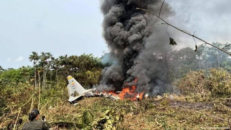 Колумбияда әскери ұшақ апатқа ұшырап, 66 адам қаза тапты