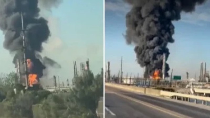 АҚШ-та ірі мұнай зауытта алапат өрт шықты