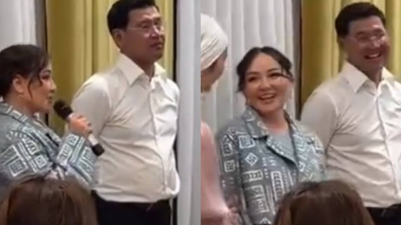 "Дұрыс сөйлеуді білмейді": Жазира Байырбекованың құдалықтағы сөзі сынға ұшырады