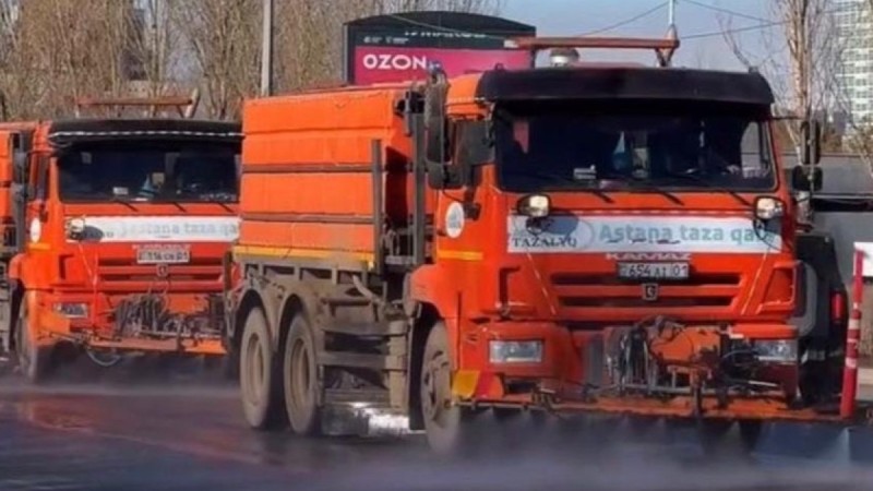 Астанада көктемгі жалпы тазалық жұмысы жүріп жатыр