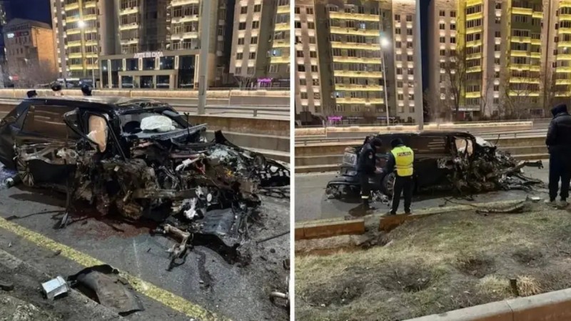 Алматыда Әл-Фараби даңғылындағы жол апаты: ZEEKR жүргізушісі қамауға алынды