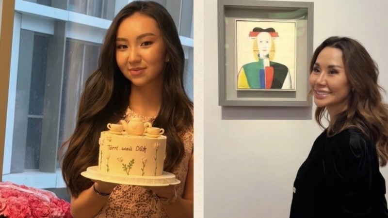 Тележүргізуші Динара Сәтжан елге болашақ келінін көрсетті