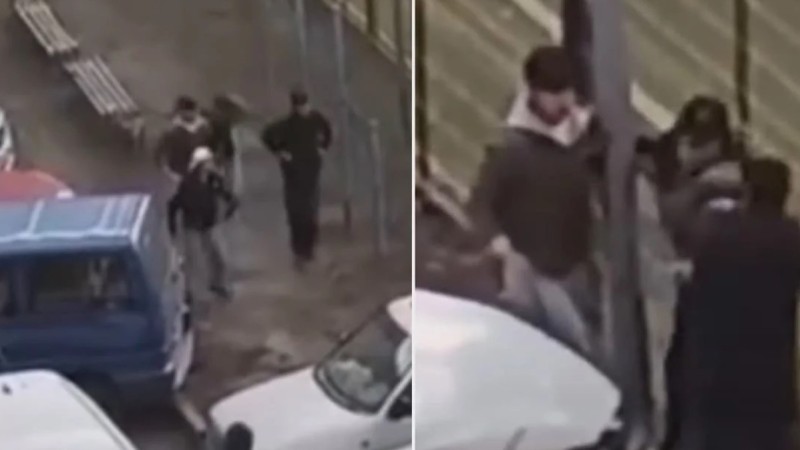 Павлодарда бір топ жасөспірім оқушы мен оны қорғауға тырысқан ер азаматты аяусыз соққыға жыққан