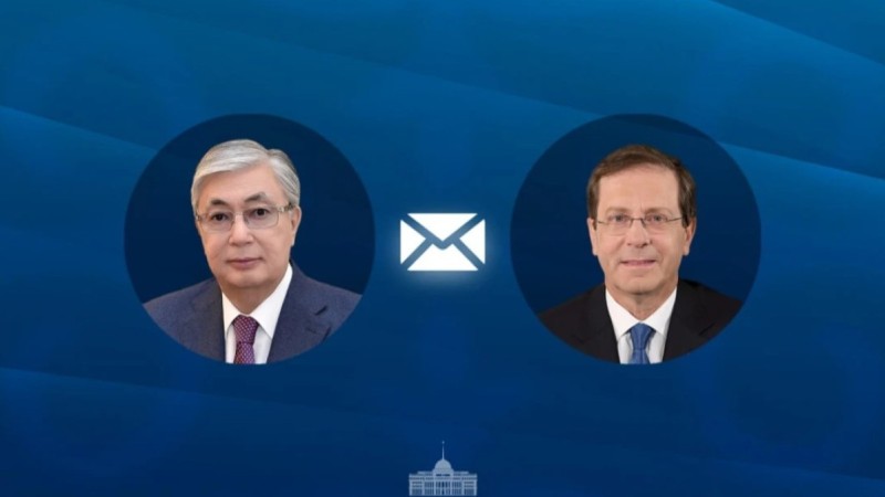 Мемлекет басшысы Израиль президентін құттықтады