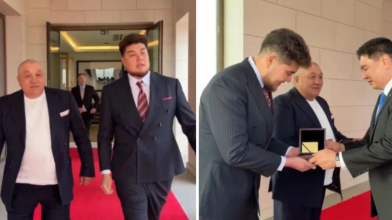 Қазақстандық блогер Нұргелді Кердешті Моңғолия президенті ерекше құрметпен қабылдап алды