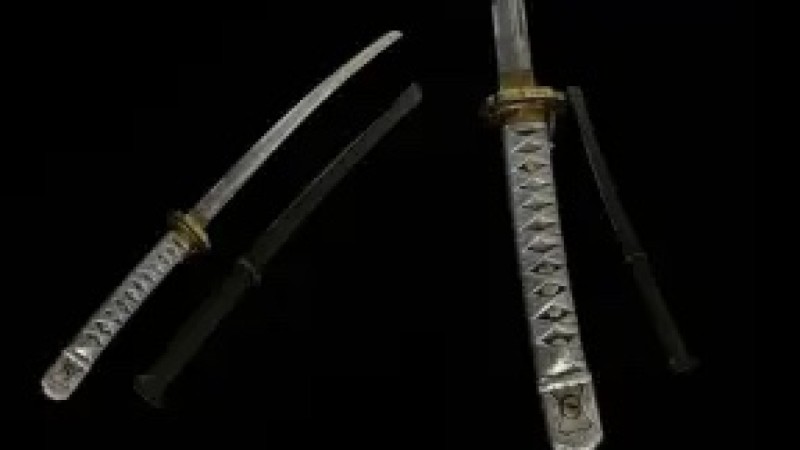 Мәсімовке тиесілі болған самурай қылышы аукционда сатылды