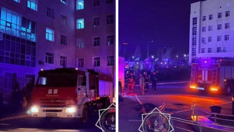 Астанадағы балалар ауруханасында өрт шықты