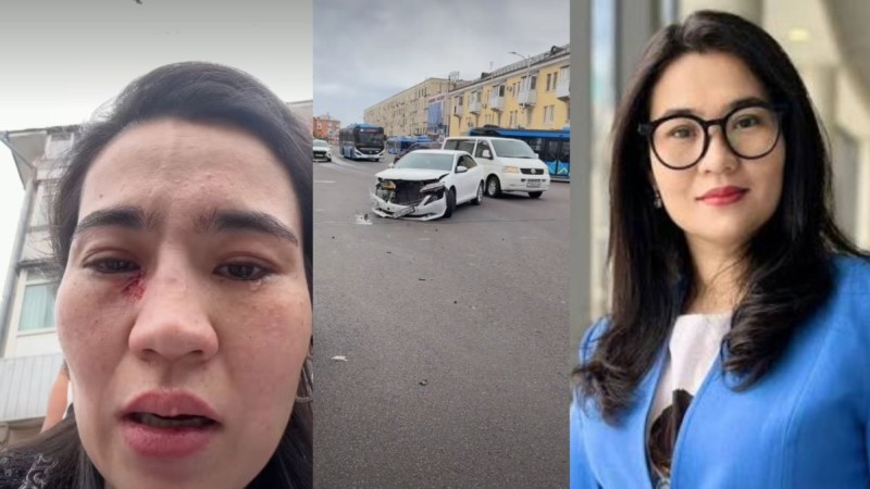 "Құдай сақтады": Танымал мектеп директоры жол апатына түсті (ВИДЕО)