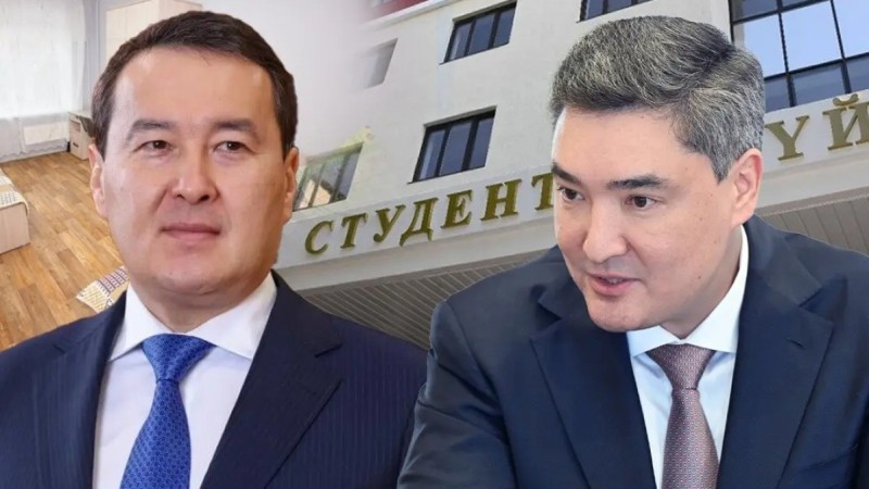Әлихан Смайылов пен Олжас Бектенов жатақхана тапшылығы туралы «дауласып» жатыр