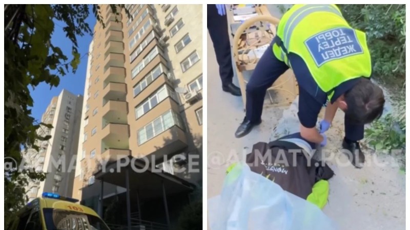 Алматыда 21 жастағы жігіт балконнан құлап, қаза тапты