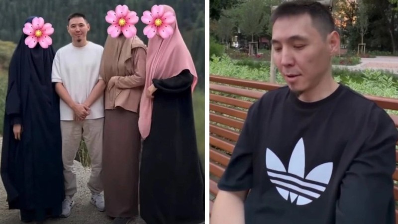 Үш әйелі барын айтып видео түсірген алматылық блогер жазаға тартылды