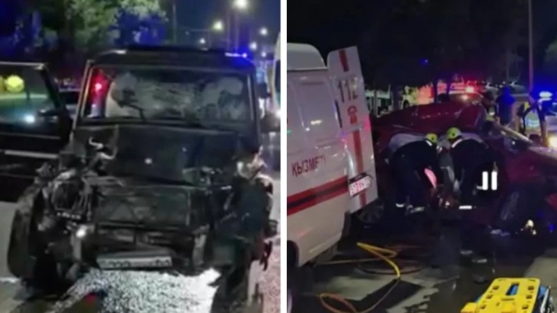 Алматыда Гелендваген қатысуымен болған апатта екі қыз қаза тапты