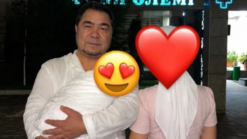 Өзінен 25 жас кіші қызға үйленген актер Қажет Смағұл алғаш рет әке атанды