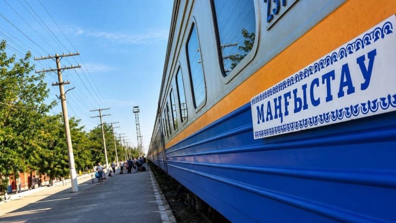 Маңғыстау вокзалында пойызға мінуге келген жолаушы көз жұмды