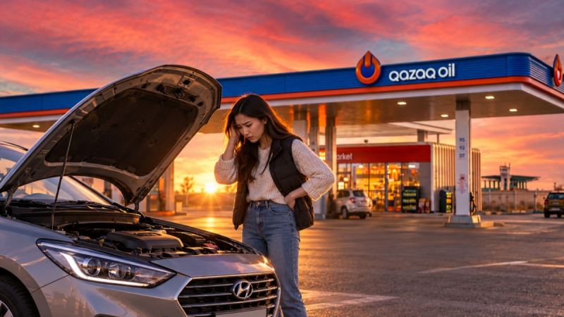 Qazaq Oil-дан құйылған бензинге қатысты дау туды: Hyundai сервисі сапасыз бензин құйылғанын растады