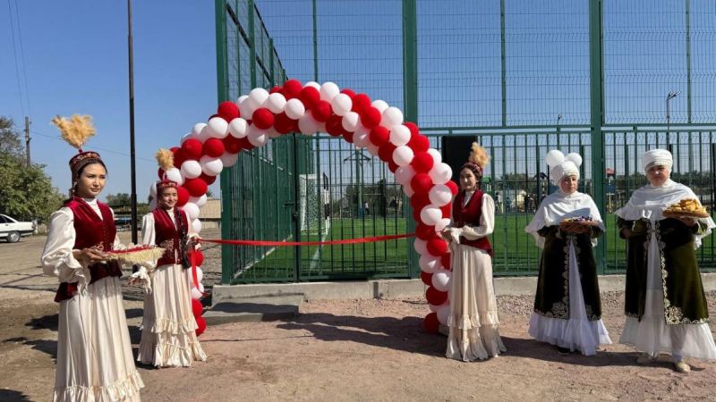 Қазақмыс Шу ауданындағы спорт инфрақұрылымын дамытуда