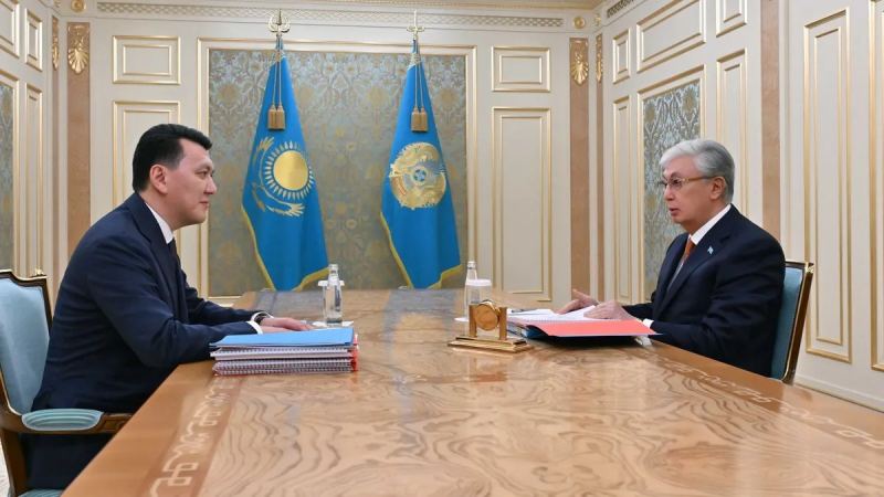 Тоқаев вице-президент Ерлан Қаринді қабылдап, бірқатар тапсырма берді