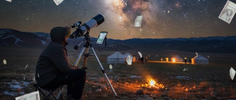 Қазақстанда жұлдыздарға қарап ақша табуға болады: бұл романтика ма, әлде экономика ма?